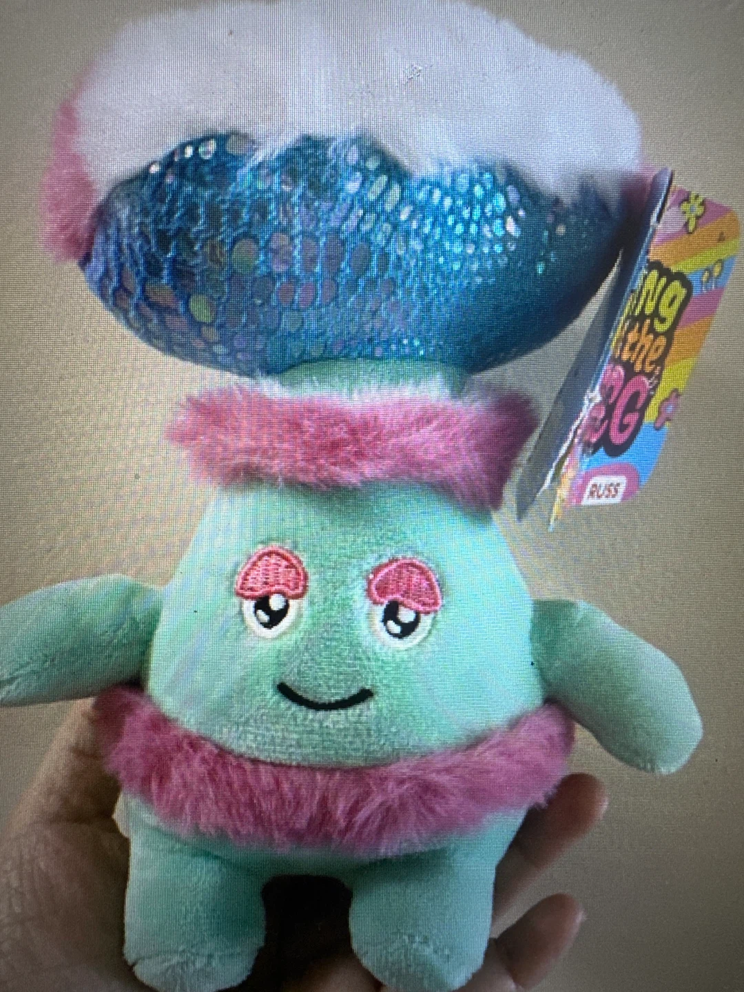 Russ Living on the Veg Mushroom Plush