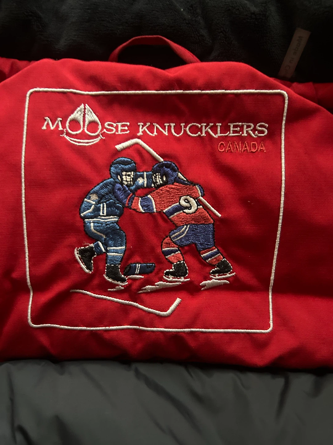 Moose Knuckles Red Down Jacket - photo 2