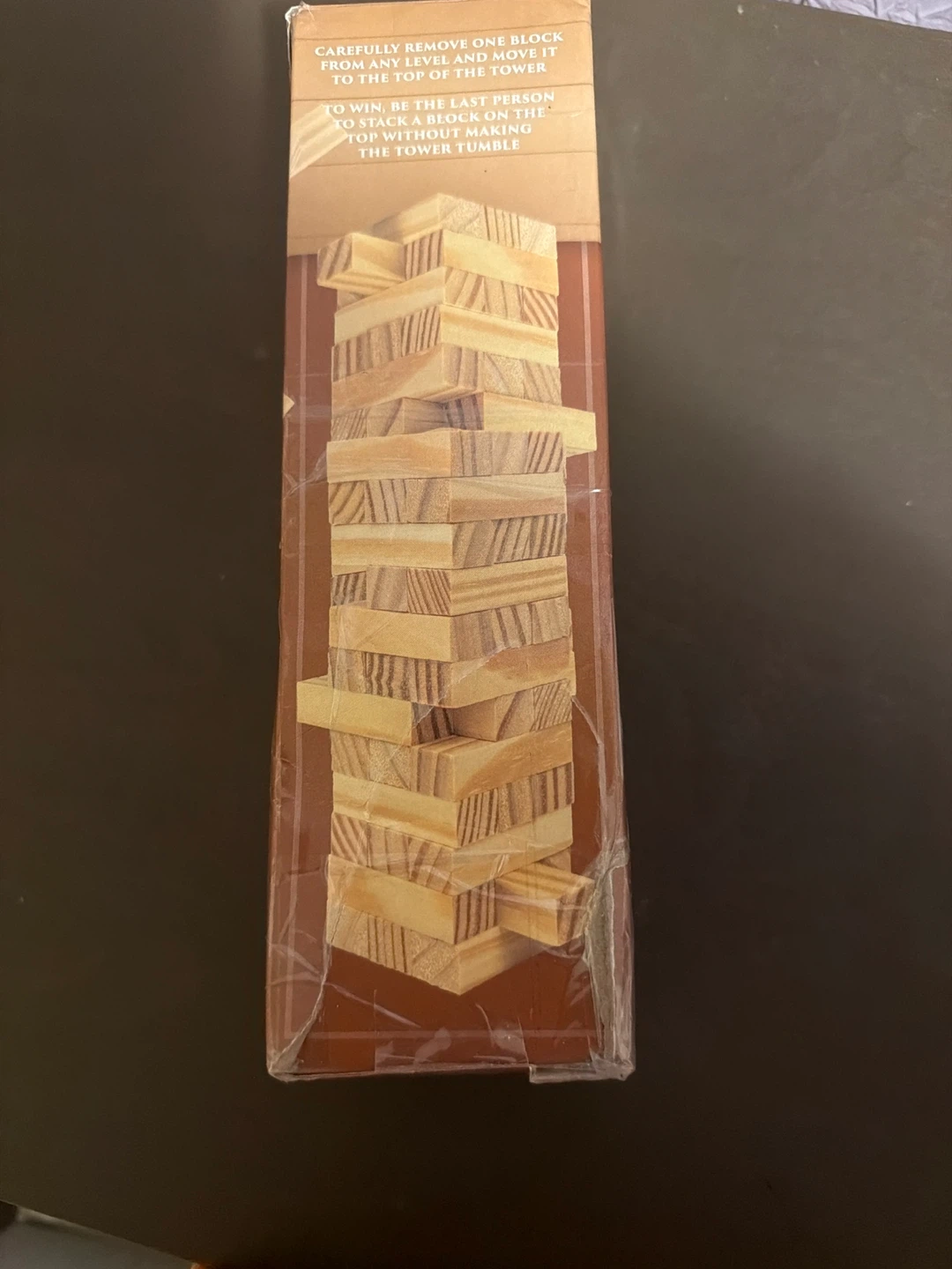 Wooden Stacking Tower Game🏈