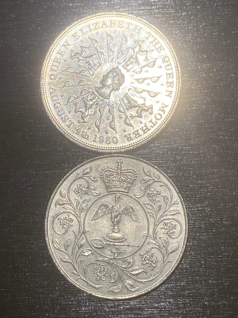 Set of Two Commemorative Coins