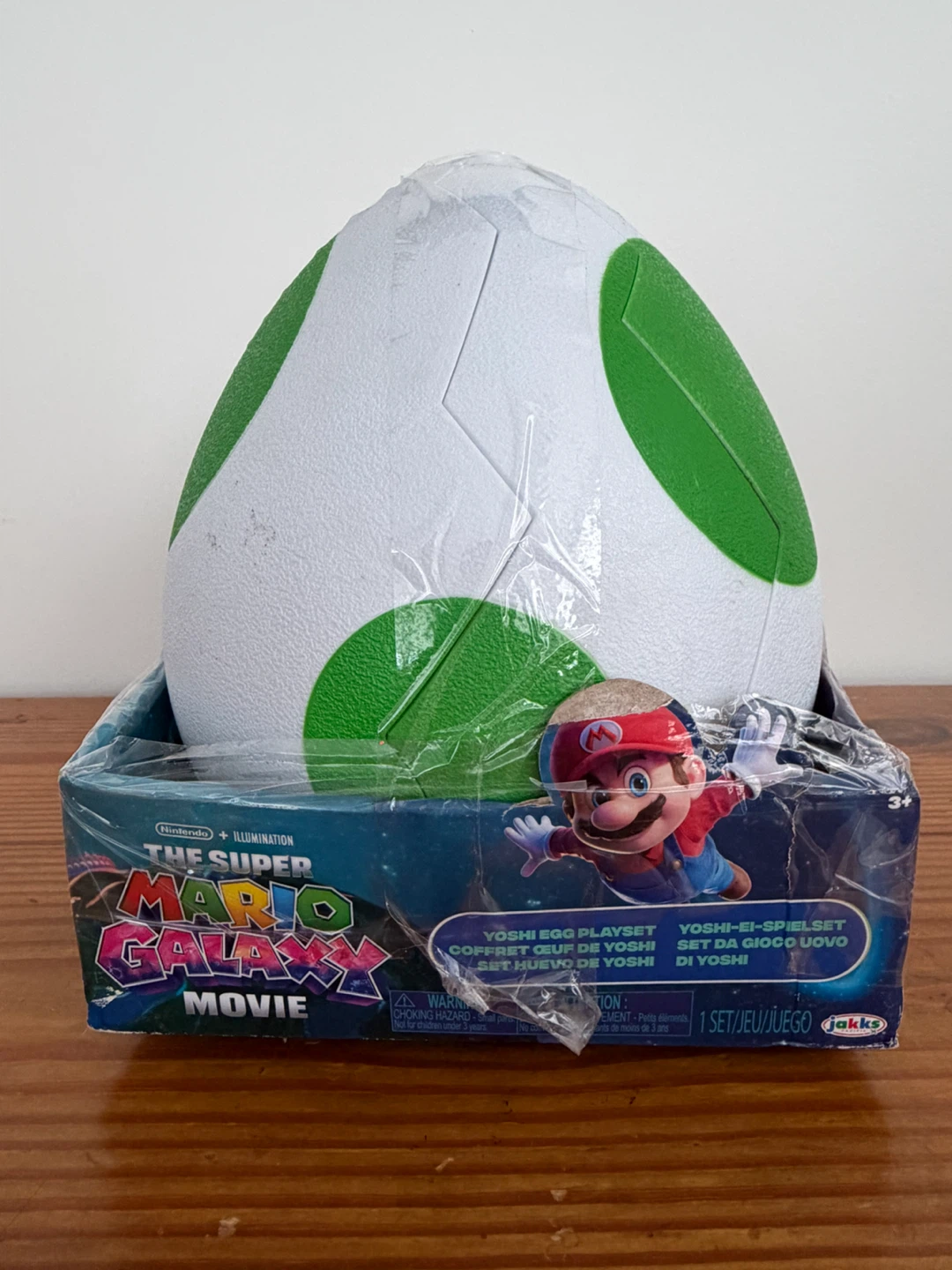 🏈 Jakks The Super Mario Movie Yoshi Egg Playset