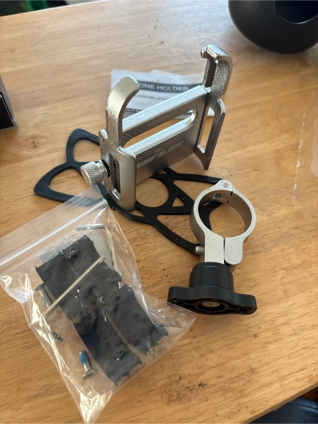 All metal iPhone holder for bicycle