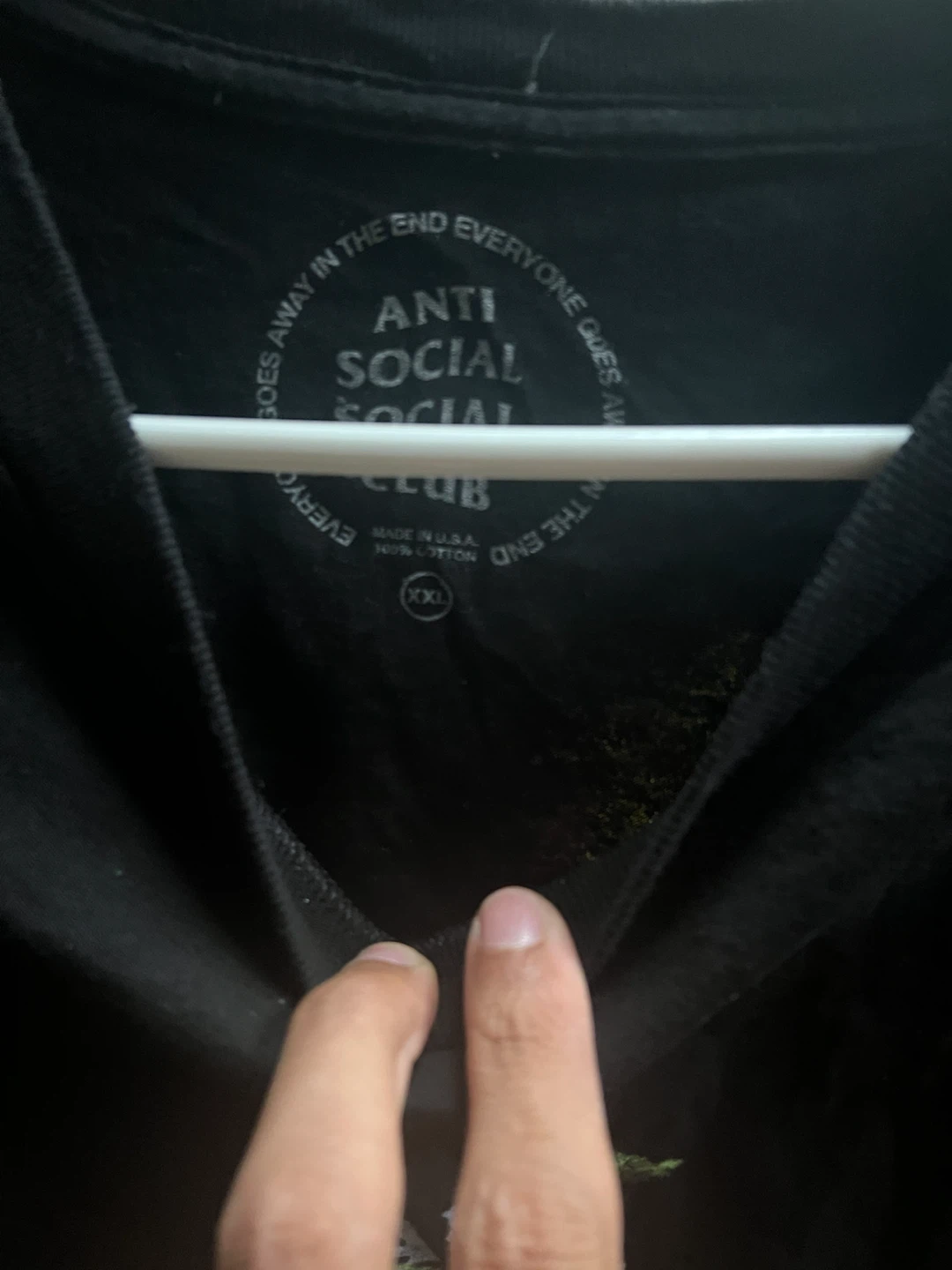 Anti Social Social Club T-shirt XXL 🏈 - photo 3