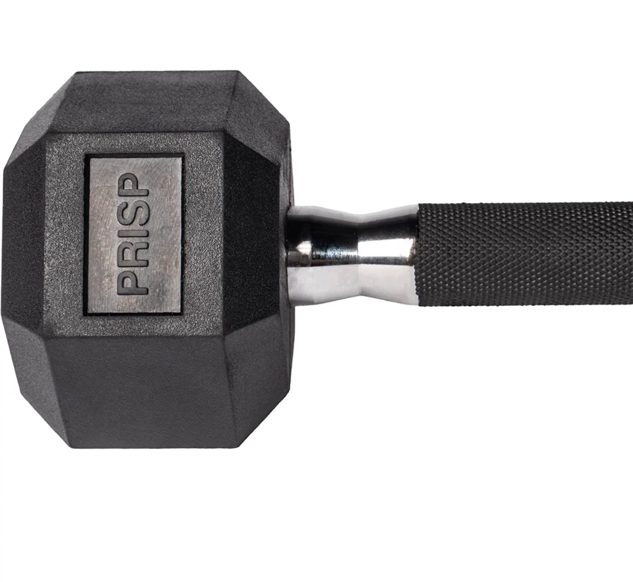 PRISP 10 lb Rubber Encased Hex Dumbbell - photo 4