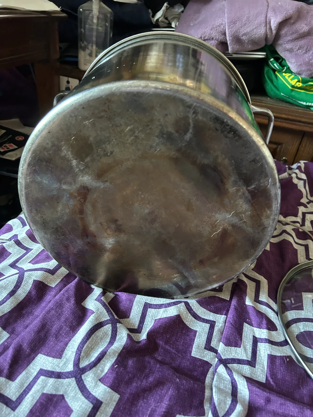 Large Stainless Steel Stock Pot with Lid - photo 4