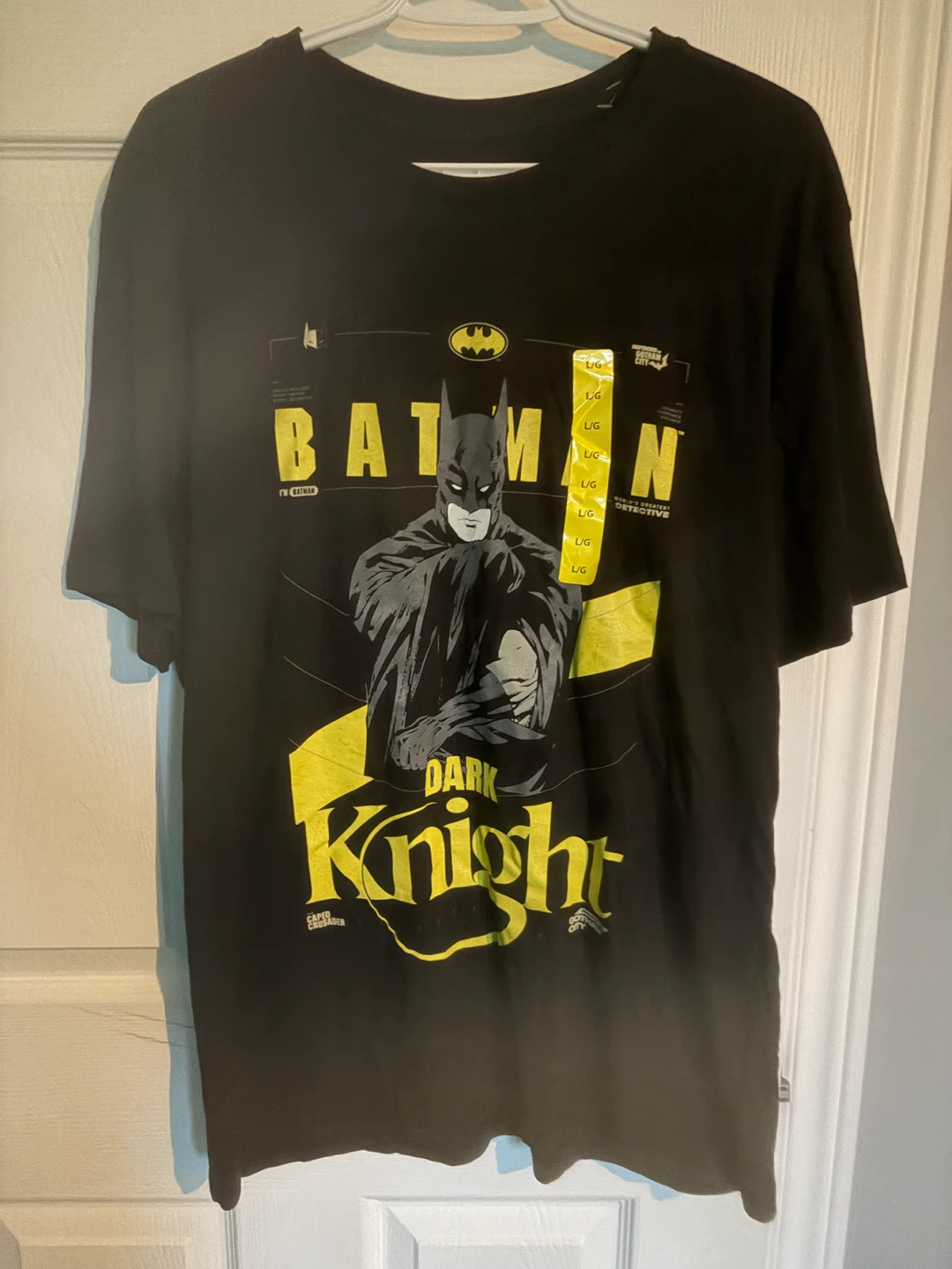 🏈 Batman Dark Knight T-Shirt Large