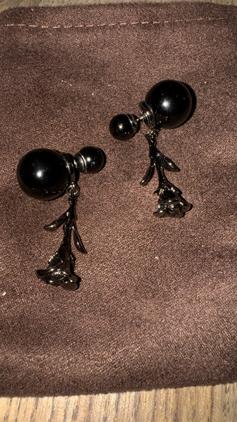 Dior Tribal Rose Earrings