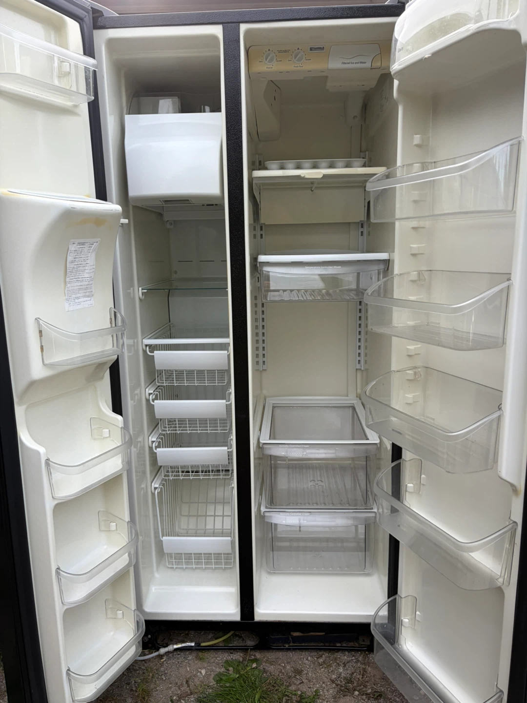 Kenmore Side-by-Side Refrigerator & GE Profile Gas Stove - photo 2