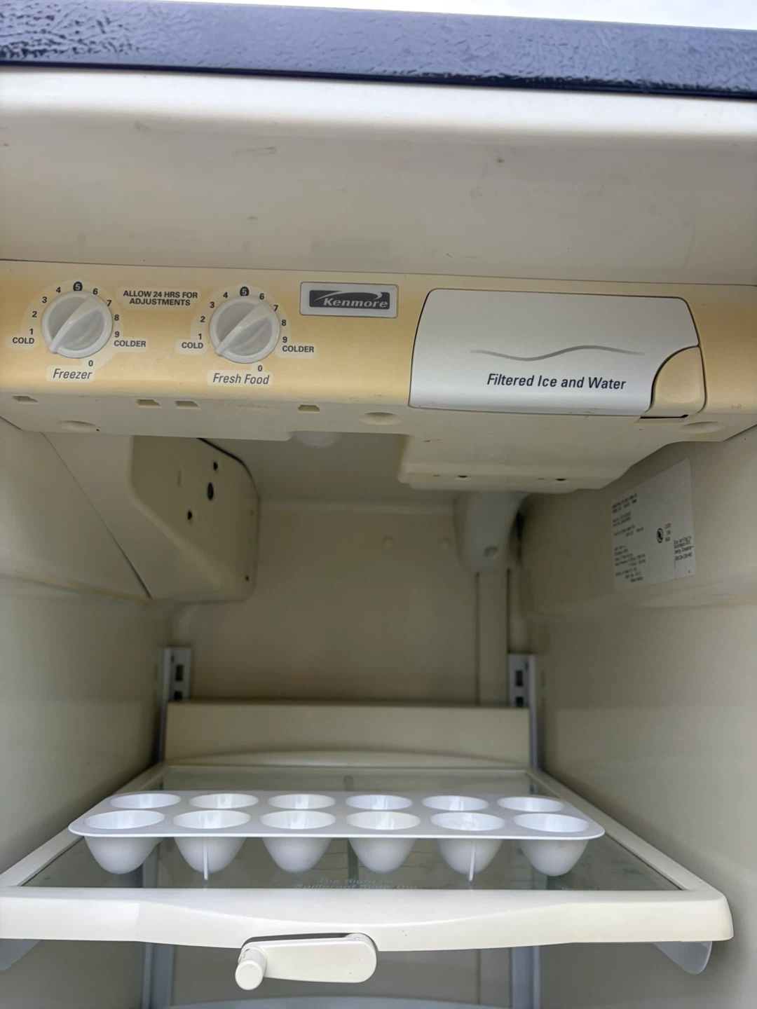 Kenmore Side-by-Side Refrigerator & GE Profile Gas Stove - photo 4