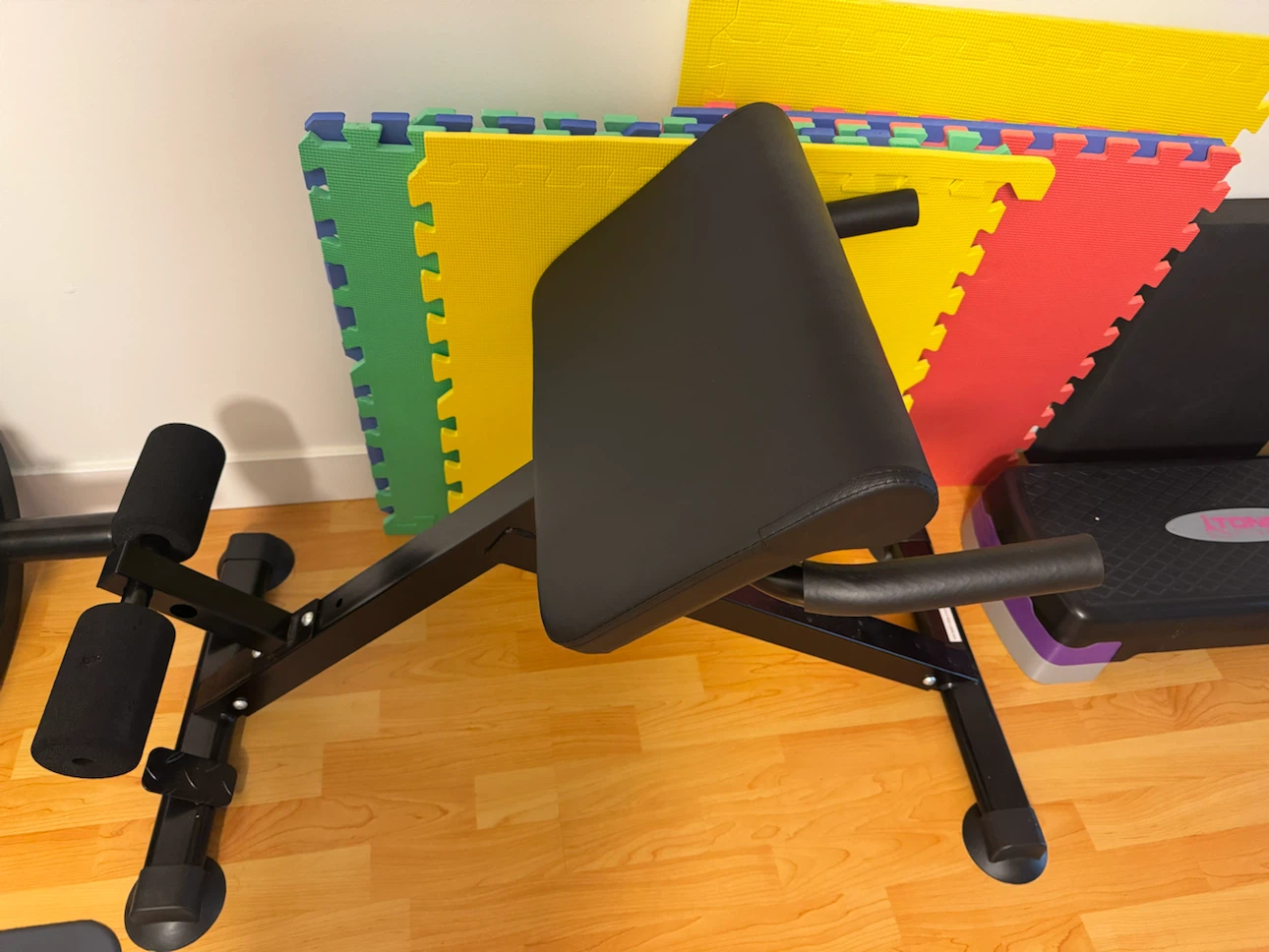 Adjustable Preacher Curl Bench