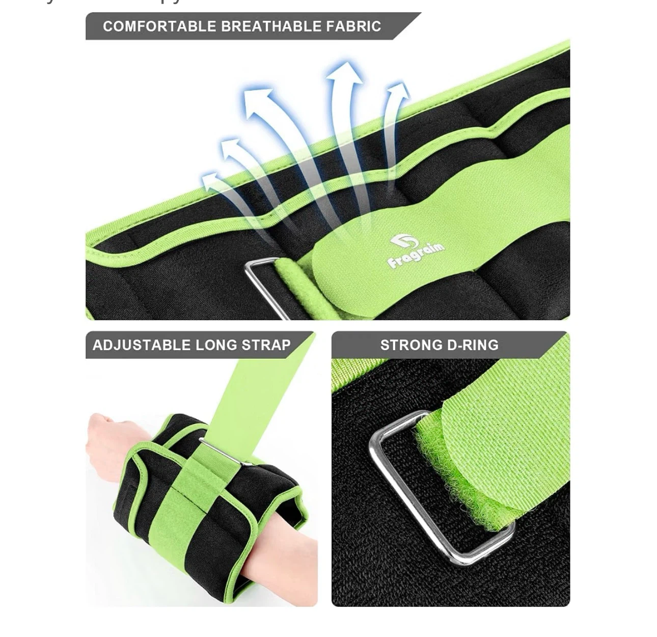 Fragraim Adjustable Ankle Weights - photo 2