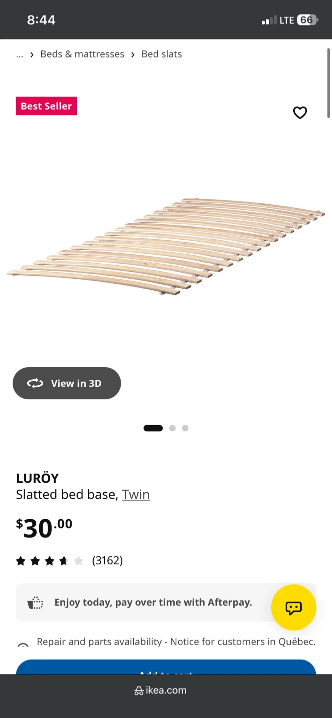 IKEA STJÄRNÖ + LUROY (Twin bed frame + Wooden Bed Base) - photo 2