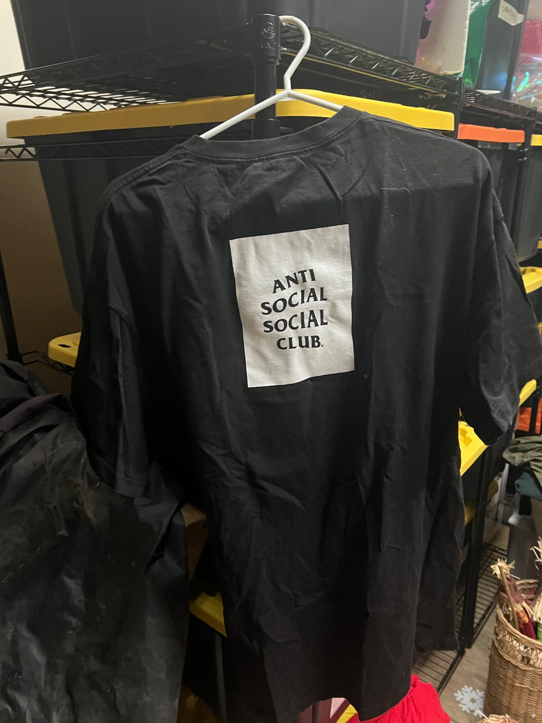 Anti Social Social Club T-Shirt Black 🏈 - photo 3