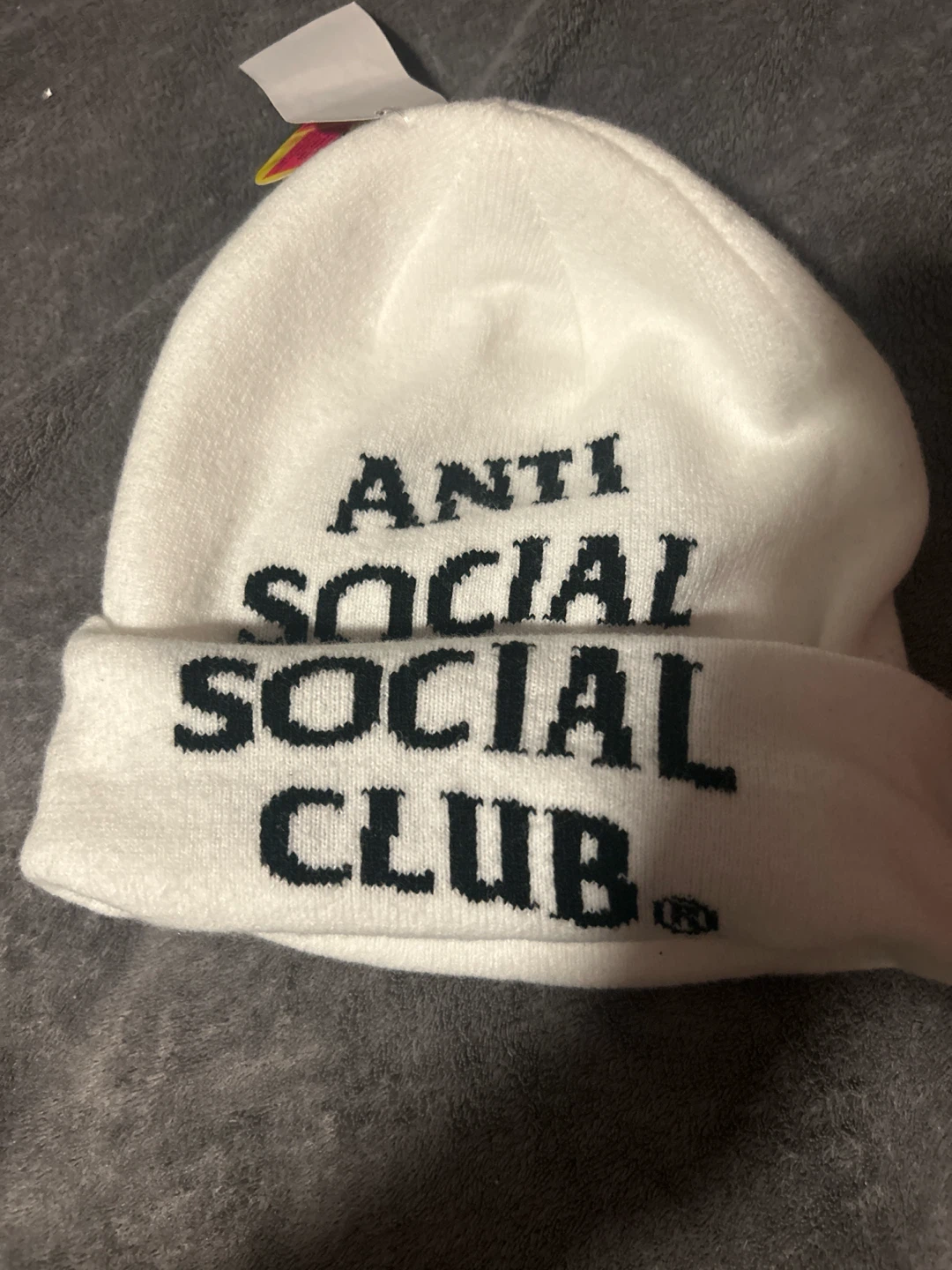 Antisocial club beanie