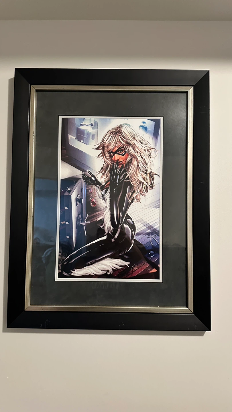 Set of 3 Framed DC Comics Comic Art Prints