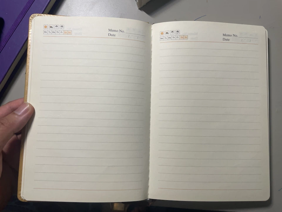 Wesley Music & Arts Academy Lined Notebook - photo 2