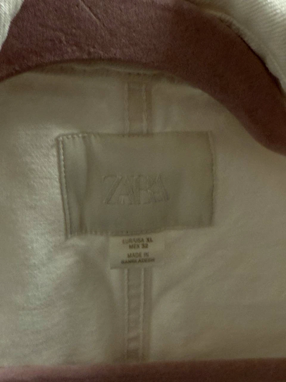 Denim jacket with belt ZARA, XXL(good for XL) - photo 5