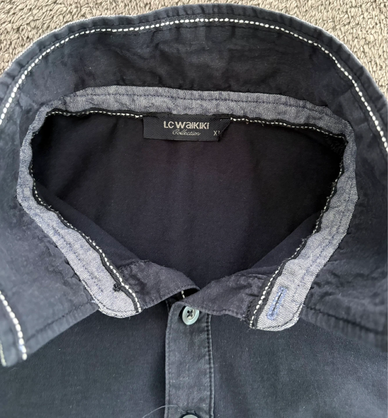 LC Waikiki Black Polo Shirt XL - photo 3