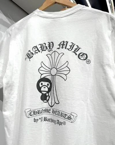A Bathing Ape x Chrome Hearts Baby Milo T-Shirt