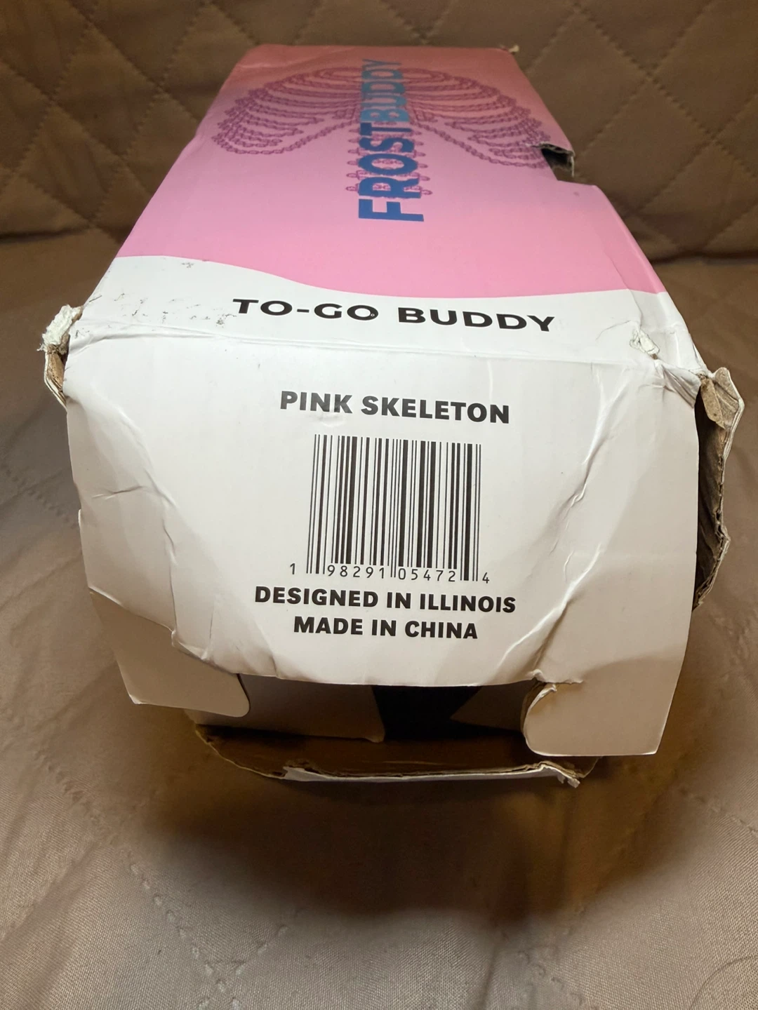 FrostBuddy Pink Skeleton To-Go Buddy 20 oz Insulated Tumbler - photo 4