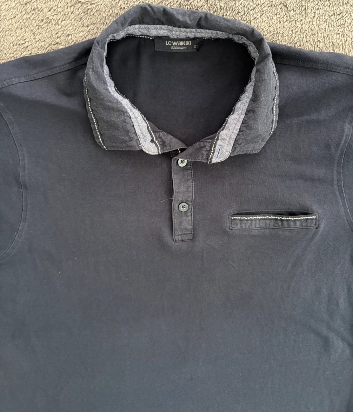 LC Waikiki Black Polo Shirt XL - photo 4