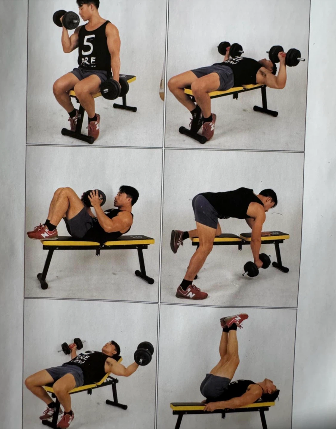 Adjustable workout bench