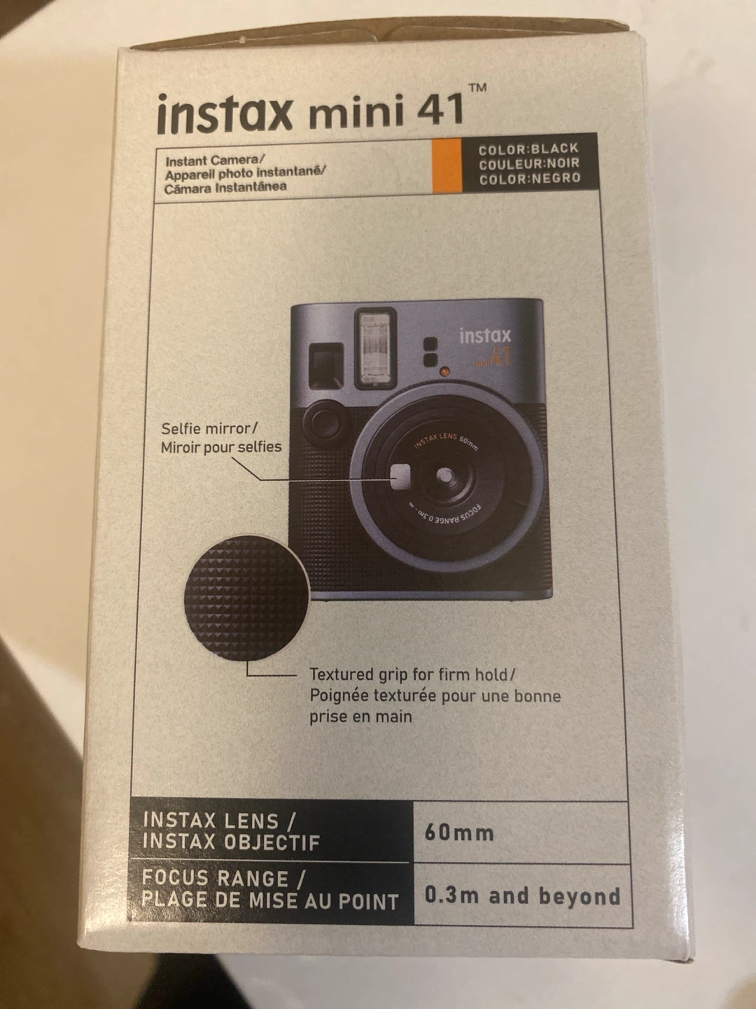 Fujifilm Instax Mini 41 Instant Camera + 2 Extra Rolls of Film - photo 3