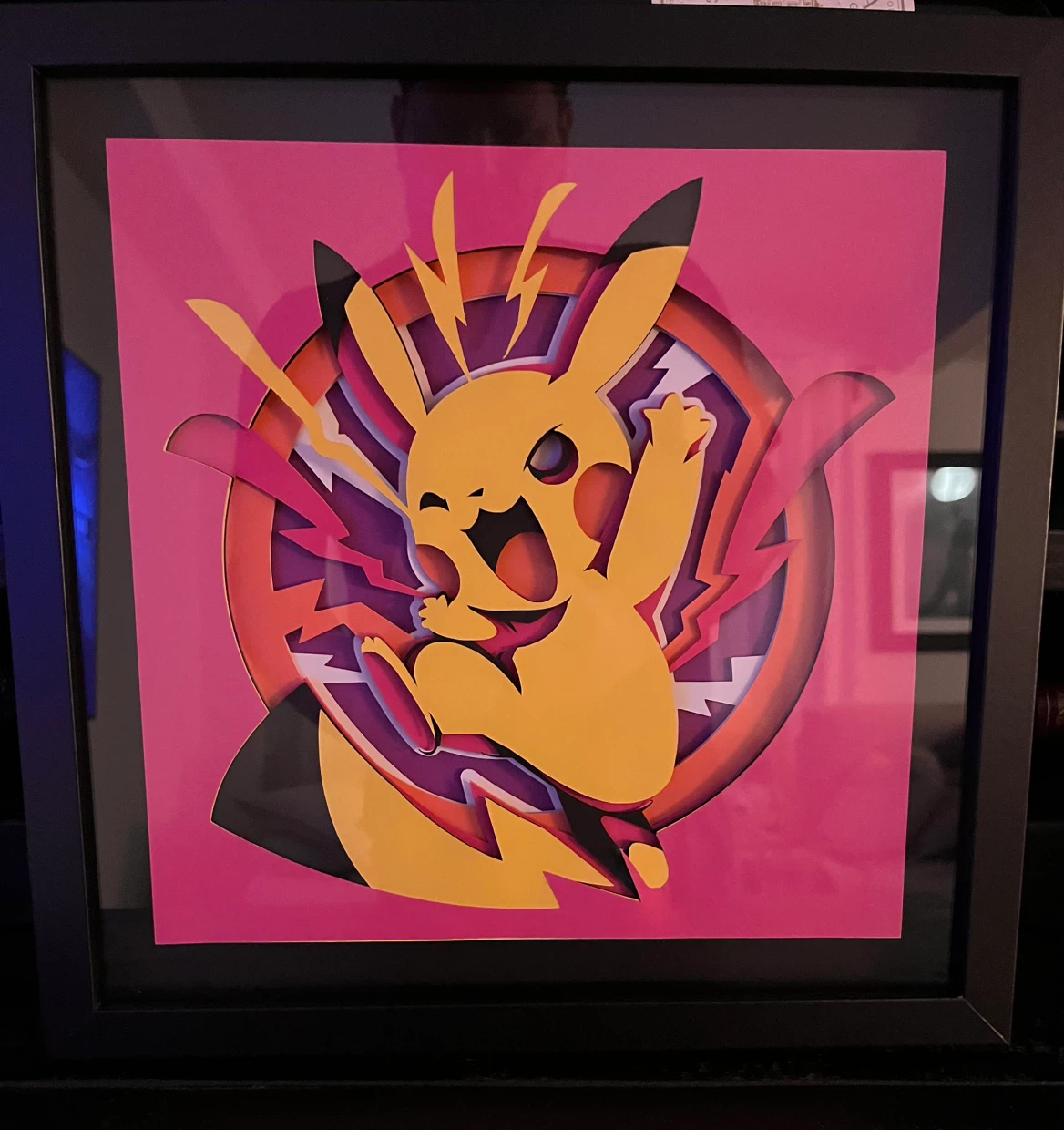 3D Pikachu Hand Made Art