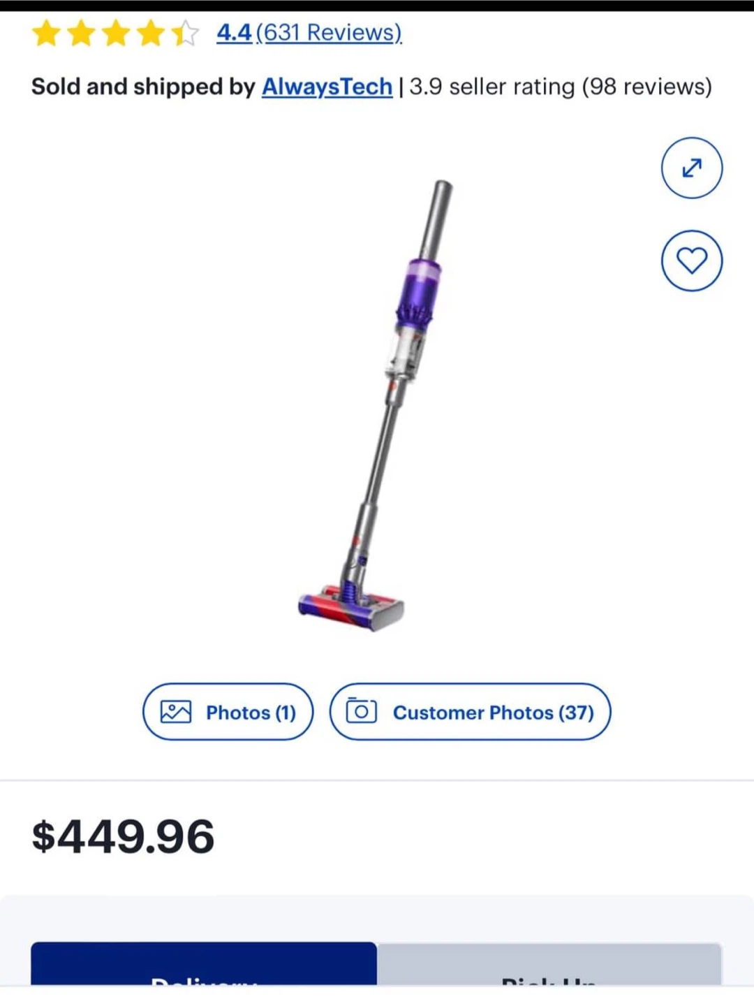 Dyson Cordless Vacuum and charger