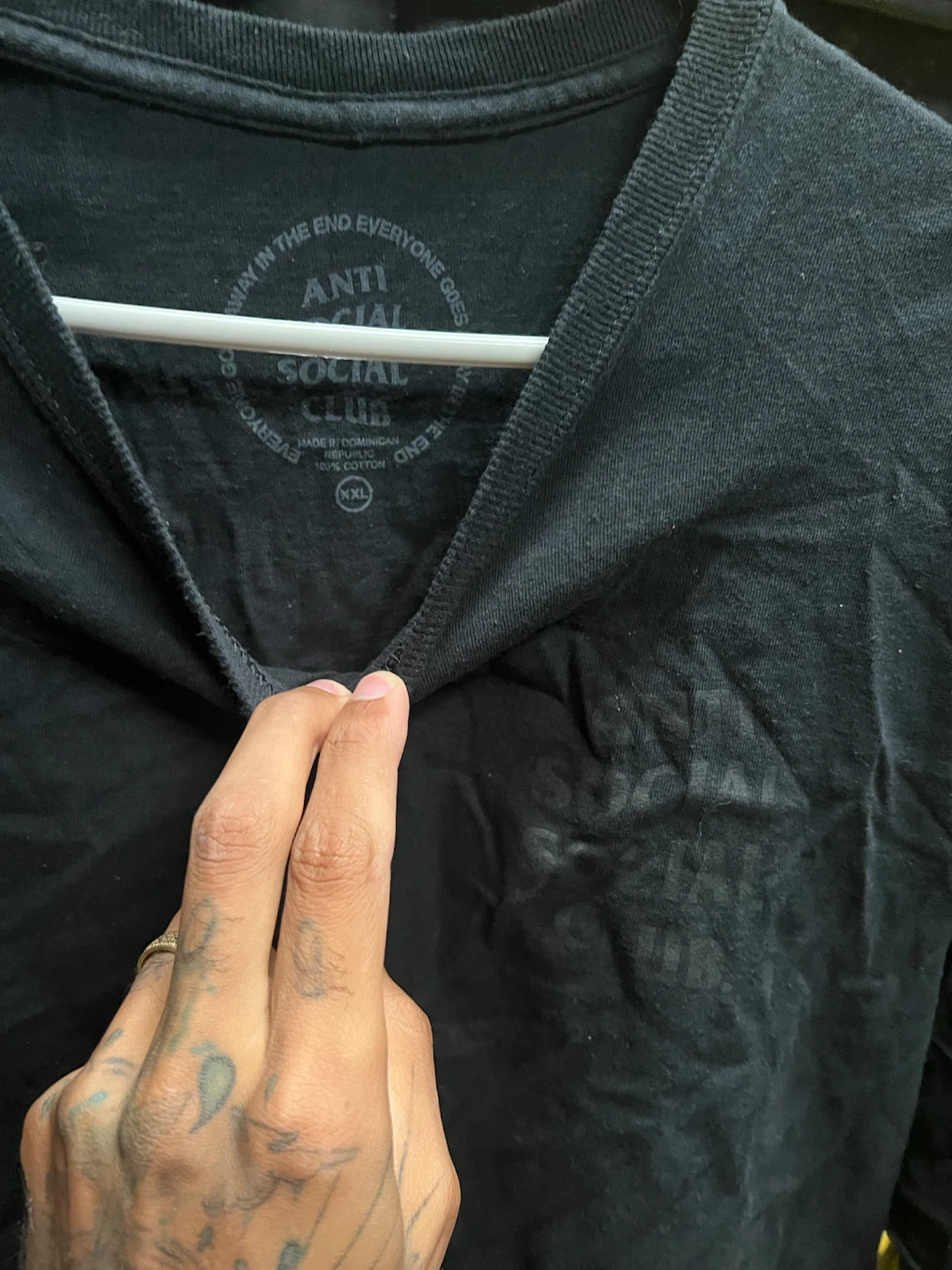 Anti Social Social Club T-Shirt XXL 🏈 - photo 3