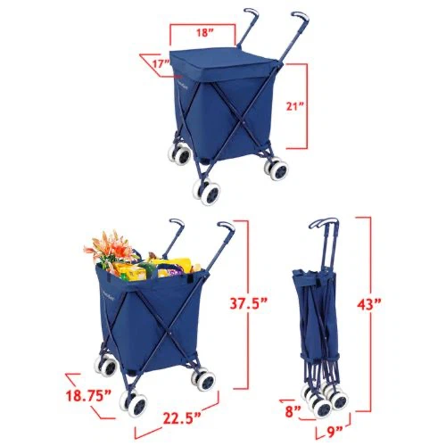 VersaCart Folding Utility Shopping Cart - photo 3