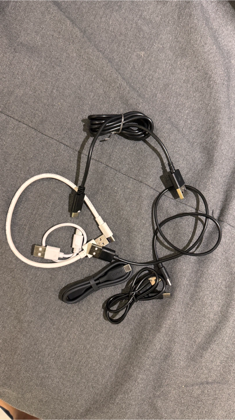 Assorted USB Charging Cables