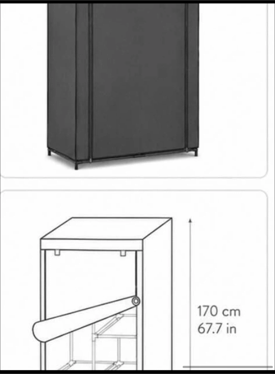 Portable Fabric Closet - photo 3