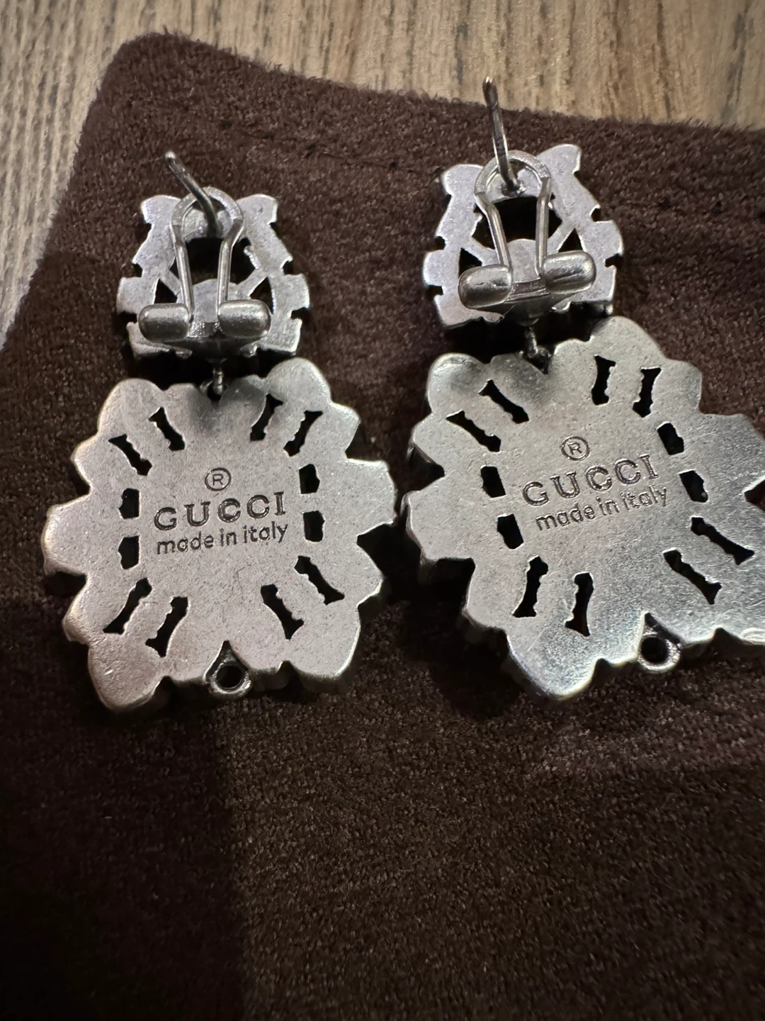 Gucci Crystal Emerald Earrings - photo 4