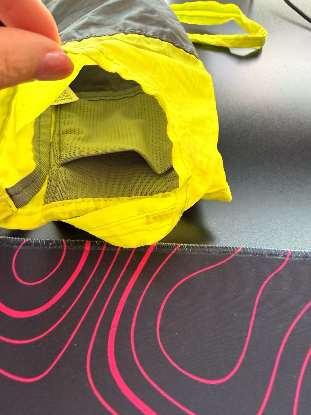 Ultralight Neon Yellow Water Bottle Sling - photo 3