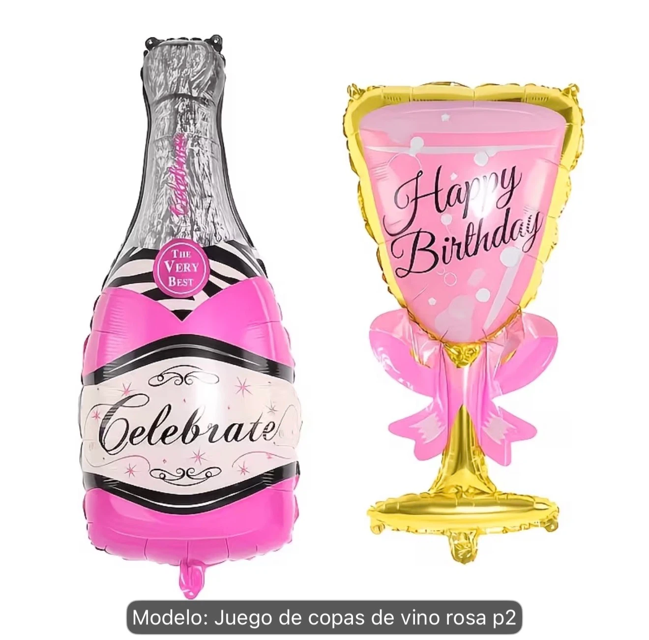 Happy Birthday Foil Balloon Set