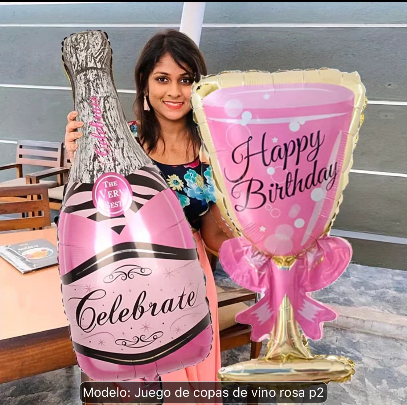 Happy Birthday Foil Balloon Set - photo 3