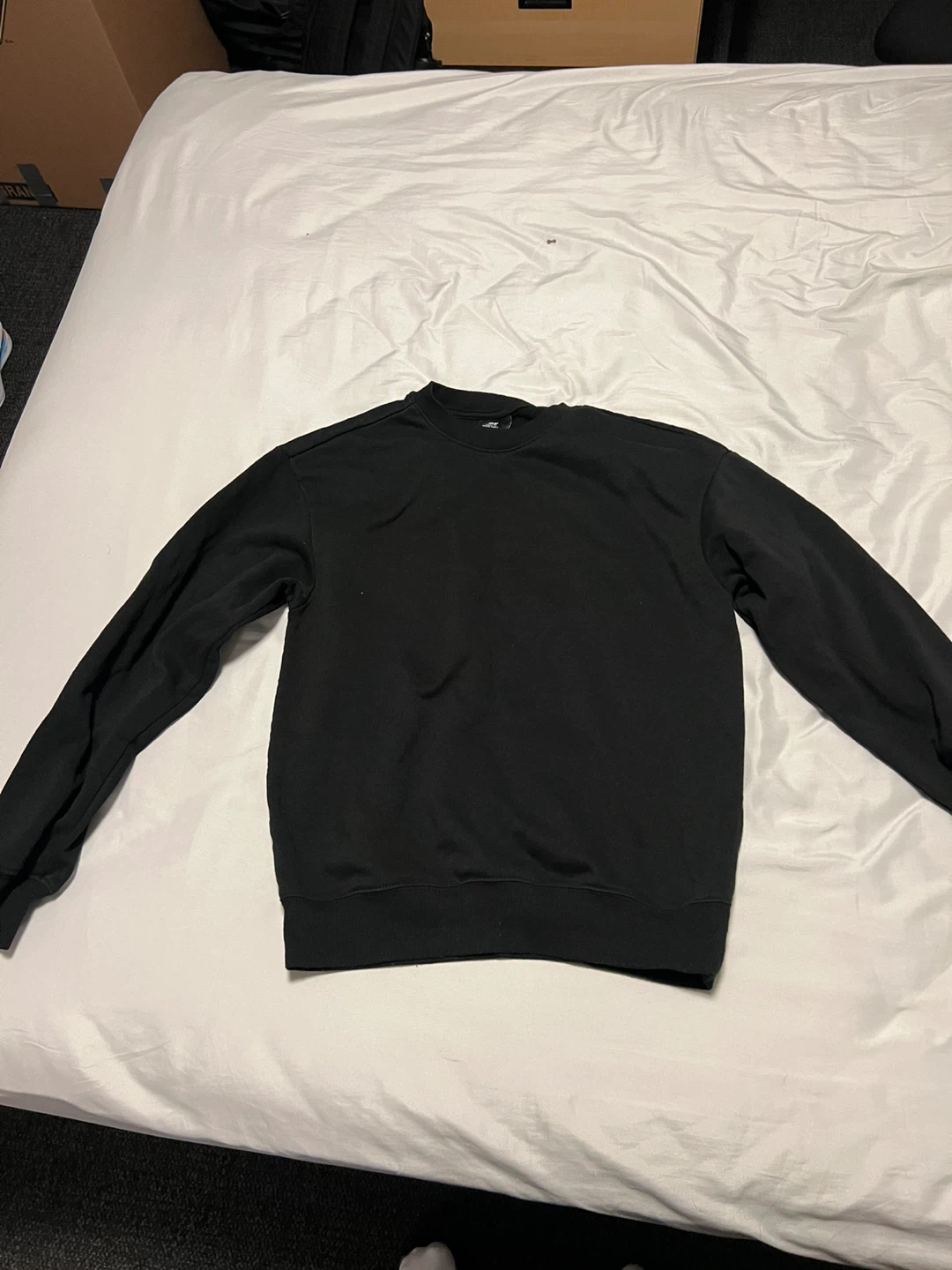 Black Crewneck Sweatshirt