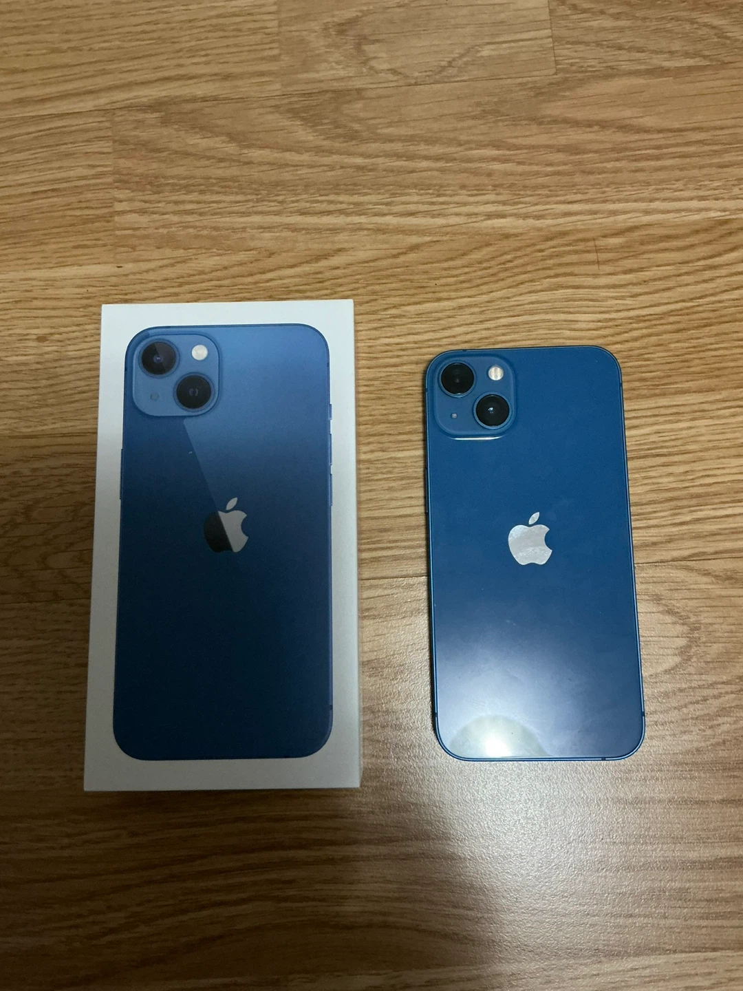 Blue iPhone 13