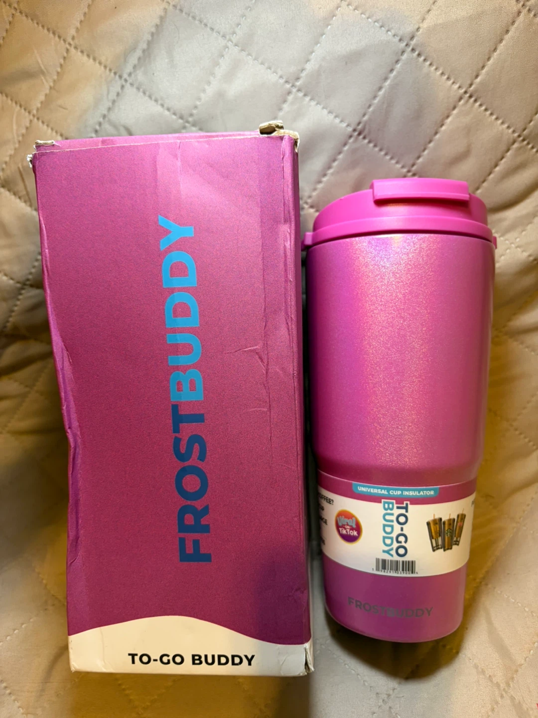 Frostbuddy Pink Love Sparks To-Go Buddy