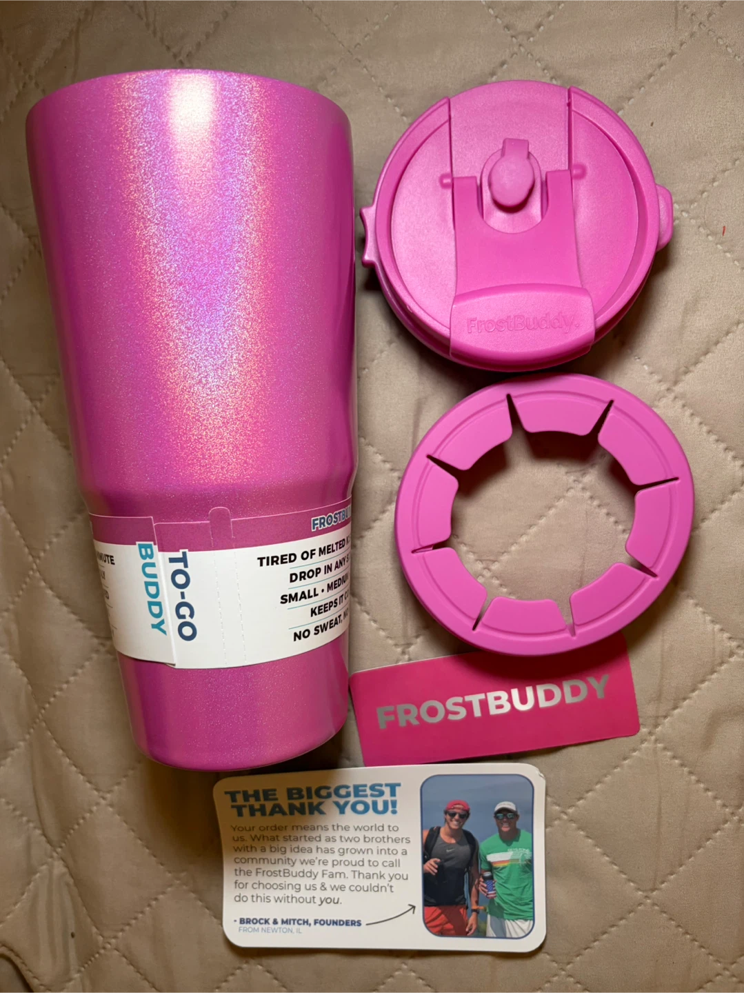 Frostbuddy Pink Love Sparks To-Go Buddy - photo 2