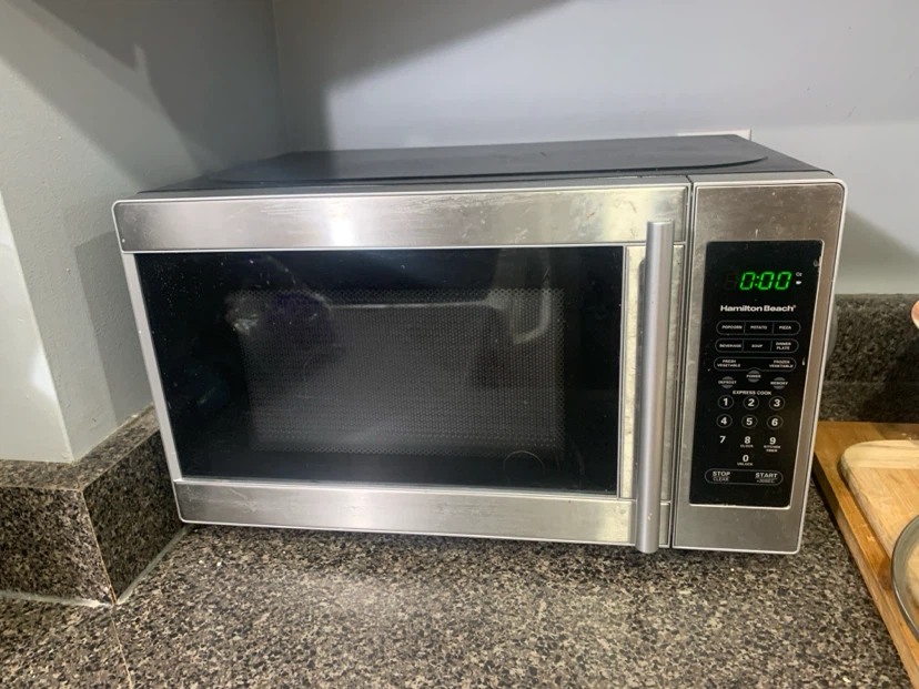 Hamilton Beach Stainless Steel Microwave