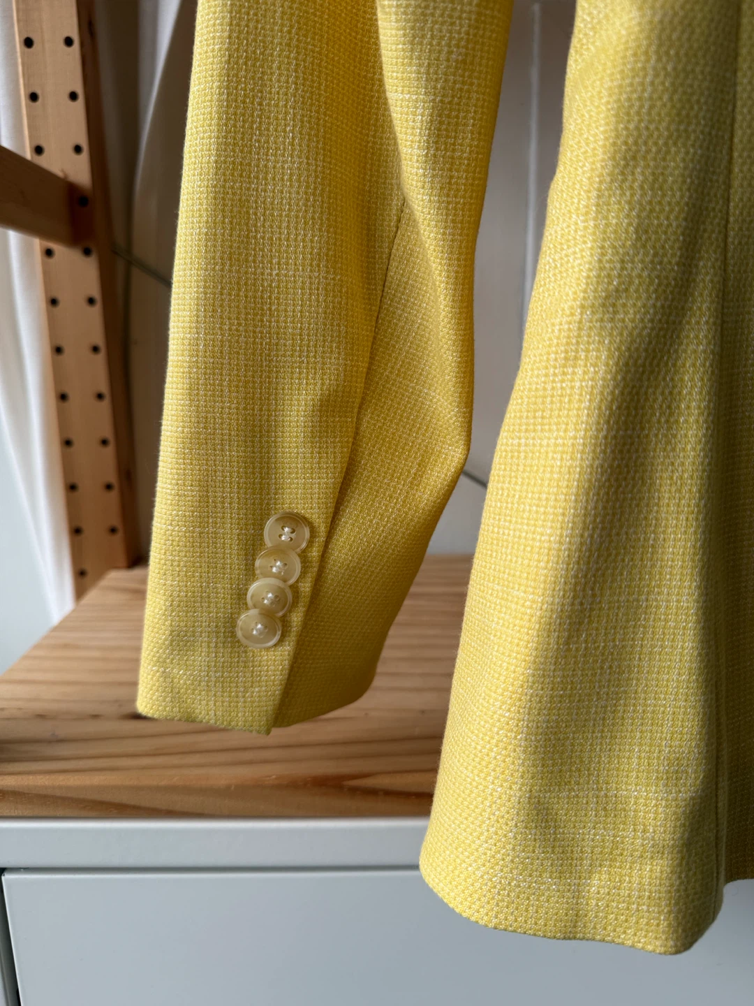 H&M Yellow Blazer, Size XXS 🏈 - photo 4