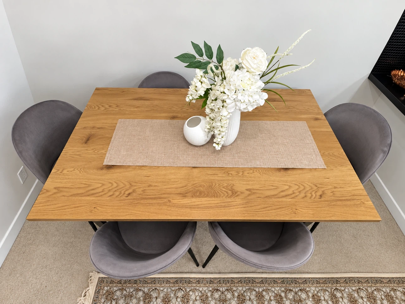 Like-New Modern 7-piece Dining Set - photo 2