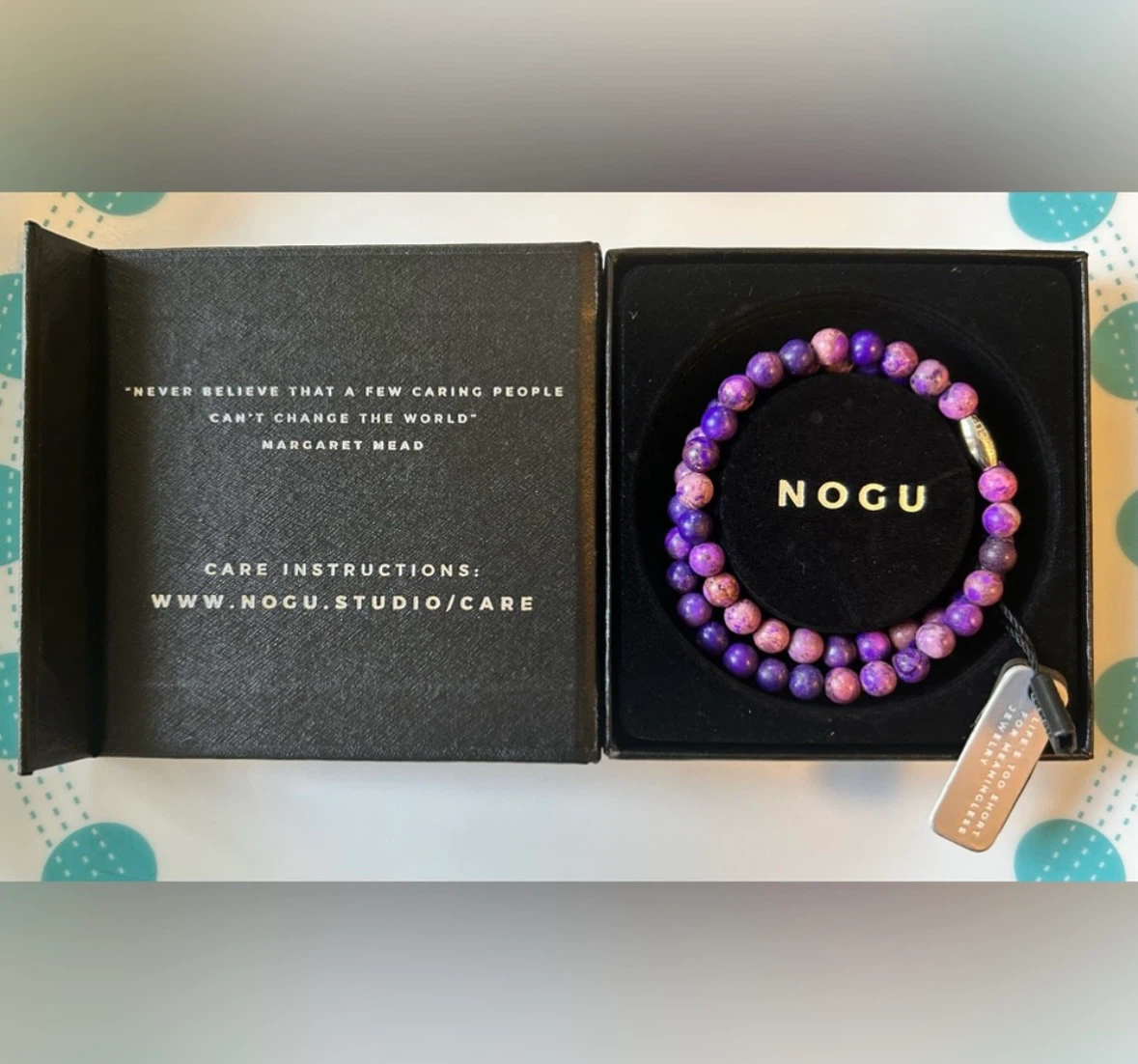 💜💜 NOGU Purple Regalite Silver Gemstone Wrap 💜💜 - photo 2