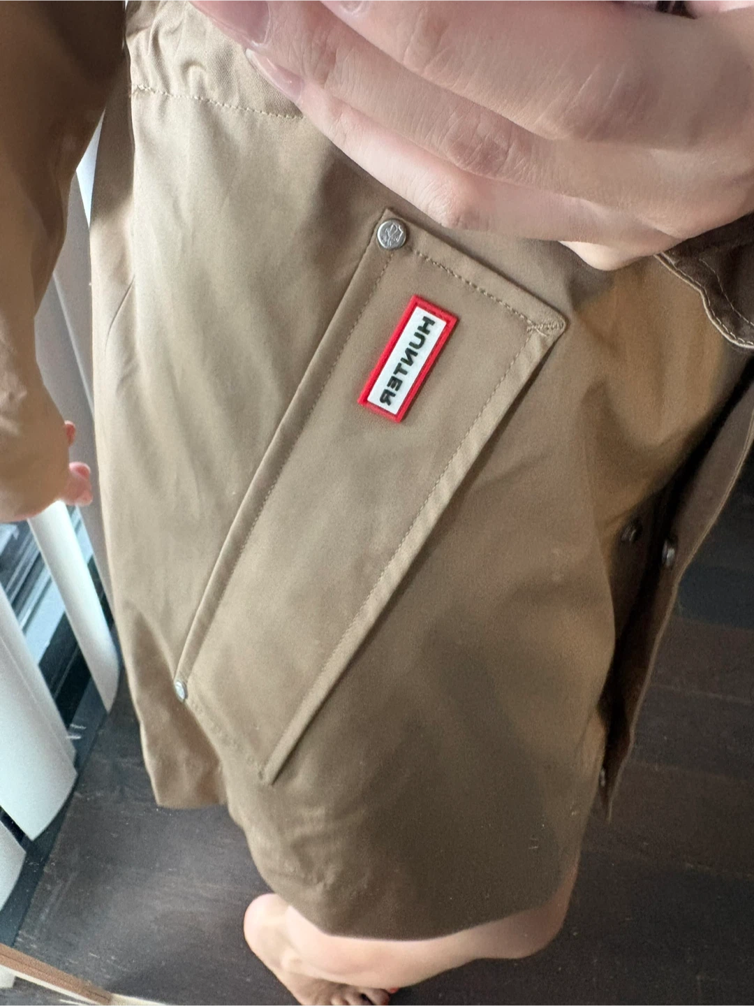 NEW with tags Hunter Rain coat MEDIUM🧥- paid $304! - photo 2