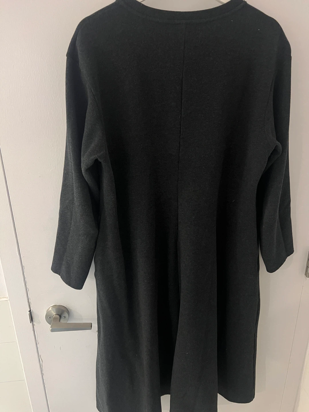 Uniqlo dark grey long sleeve dress - photo 3
