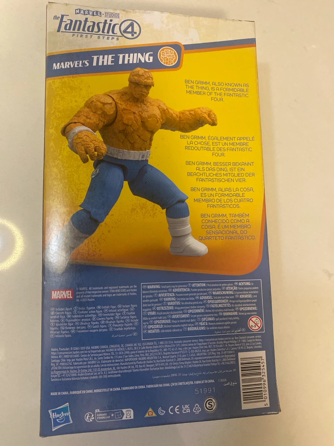 Marvel Titan Hero Series The Thing Action Figure - photo 2