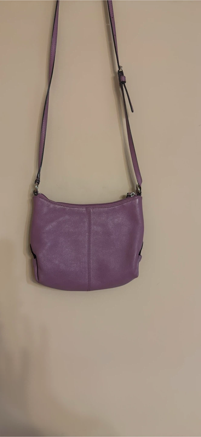 Coach Purple Leather Crossbody Bag - photo 2