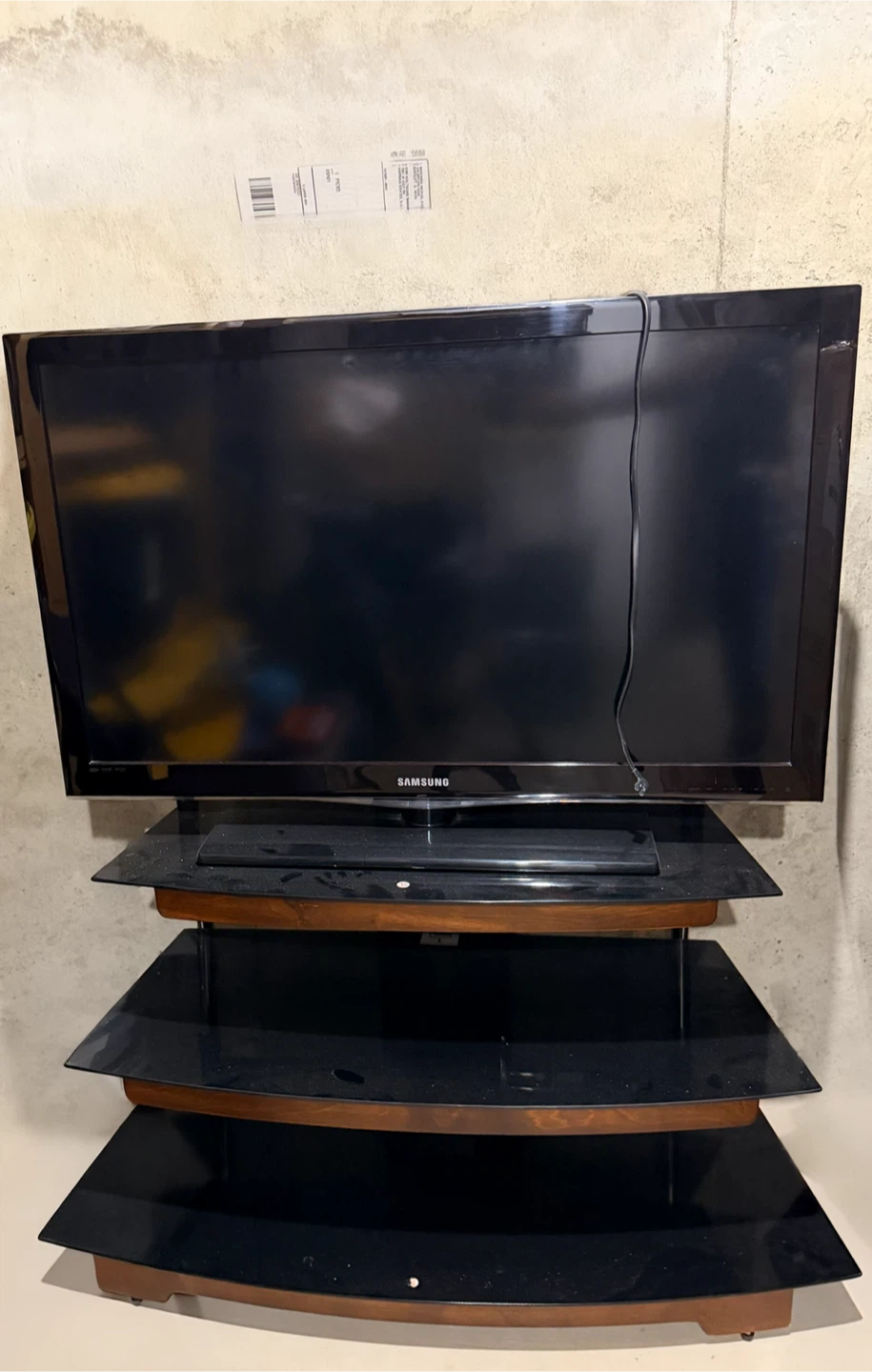 Samsung Flat Screen TV with stand